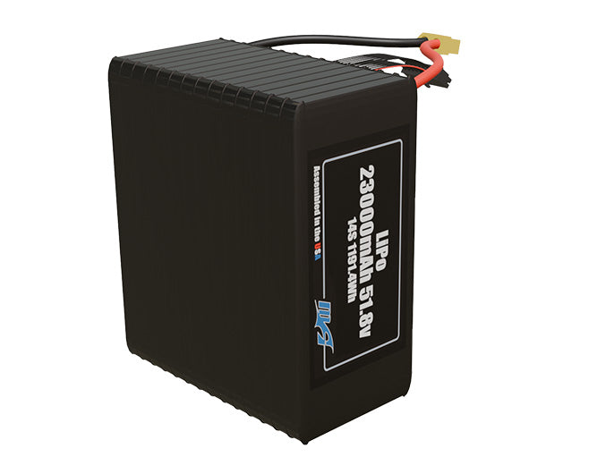 LiPo 23000mAh 14S 51.8v Battery Pack