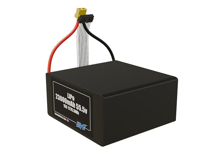 LiPo 23000mAh 15S 55.5v Battery Pack