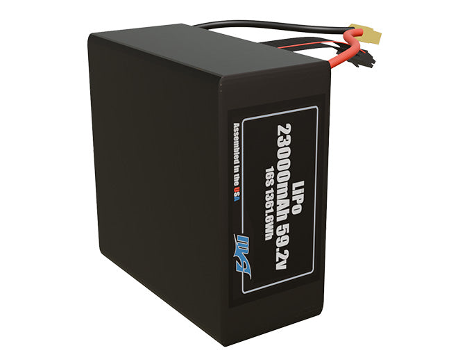 LiPo 23000mAh 16S 59.2v Battery Pack
