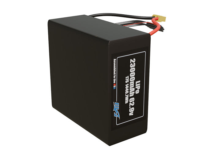 LiPo 23000mAh 17S 62.9v Battery Pack