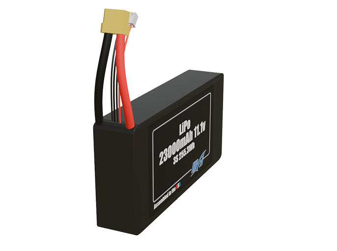 LiPo 23000mAh 3S 11.1v Battery Pack
