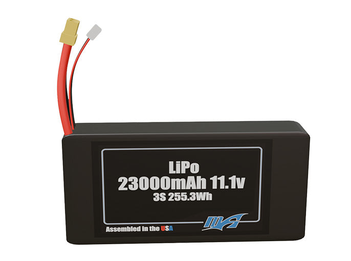 LiPo 23000mAh 3S 11.1v Battery Pack