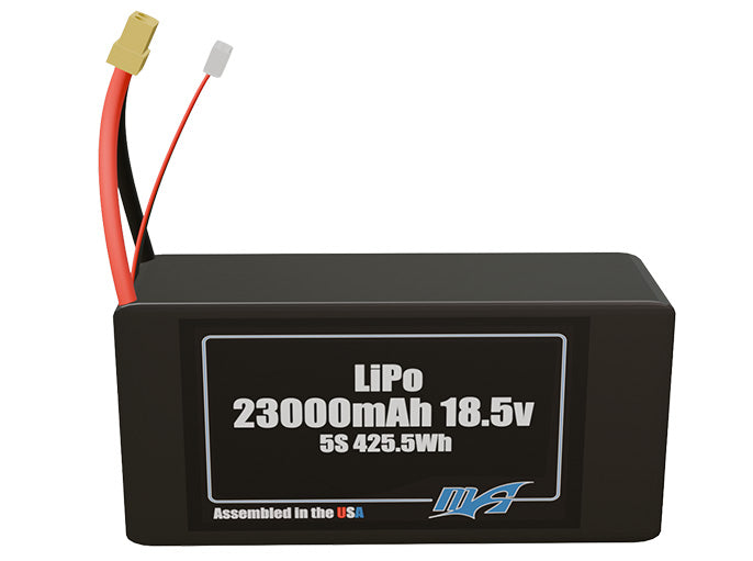 LiPo 23000mAh 5S 18.5v Battery Pack