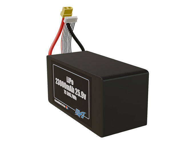 LiPo 23000mAh 7S 25.9v Battery Pack