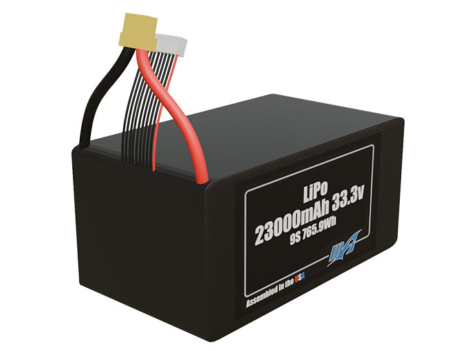 LiPo 23000mAh 9S 33.3v Battery Pack