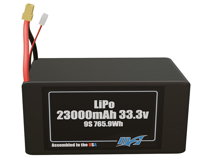 LiPo 23000mAh 9S 33.3v Battery Pack