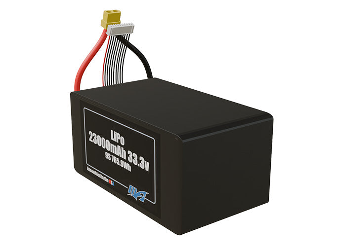 LiPo 23000mAh 9S 33.3v Battery Pack