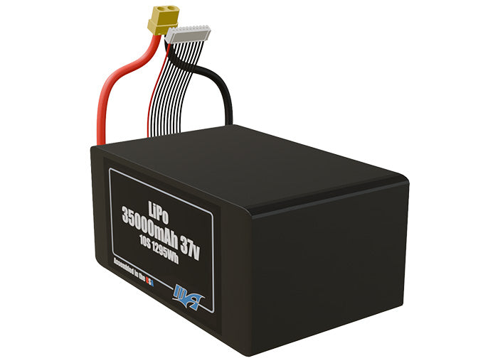 LiPo 35000mAh 10S 37v Battery Pack