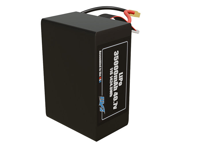 LiPo 35000mAh 11S 40.7v Battery Pack