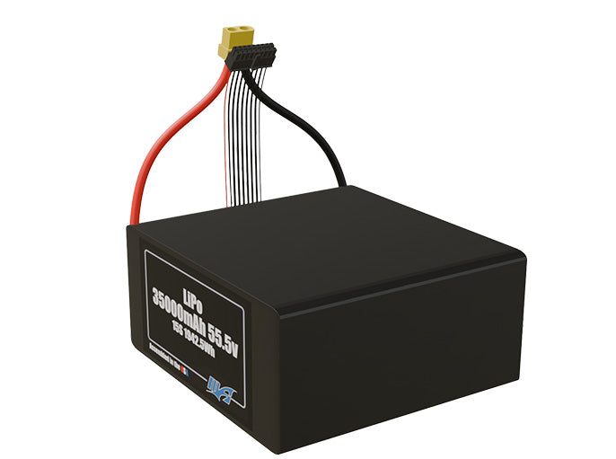 LiPo 35000mAh 15S 55.5v Battery Pack