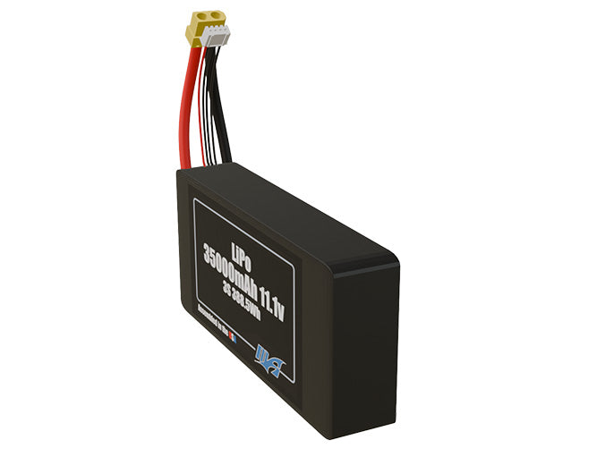 LiPo 35000mAh 3S 11.1v Battery Pack