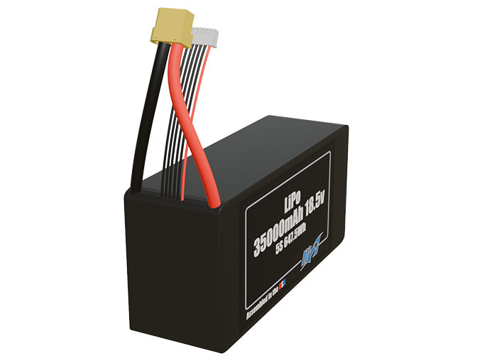 LiPo 35000mAh 5S 18.5v Battery Pack