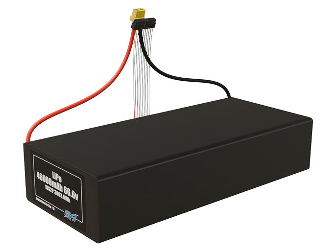 LiPo 46000mAh 18S2P 66.6v Battery Pack