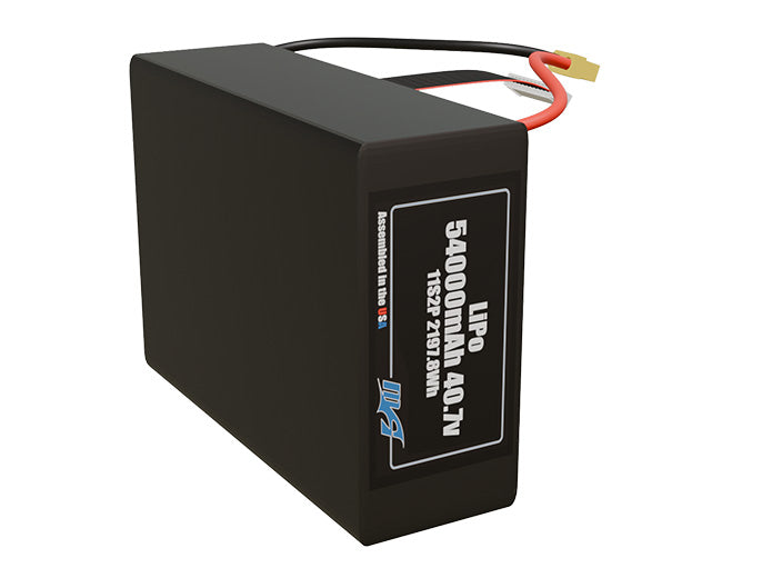 LiPo 54000mAh 11S2P 40.7v Battery Pack
