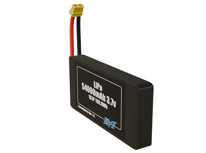 LiPo 54000mAh 1S2P 3.7v Battery Pack