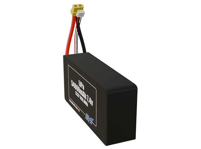 LiPo 54000mAh 2S2P 7.4v Battery Pack