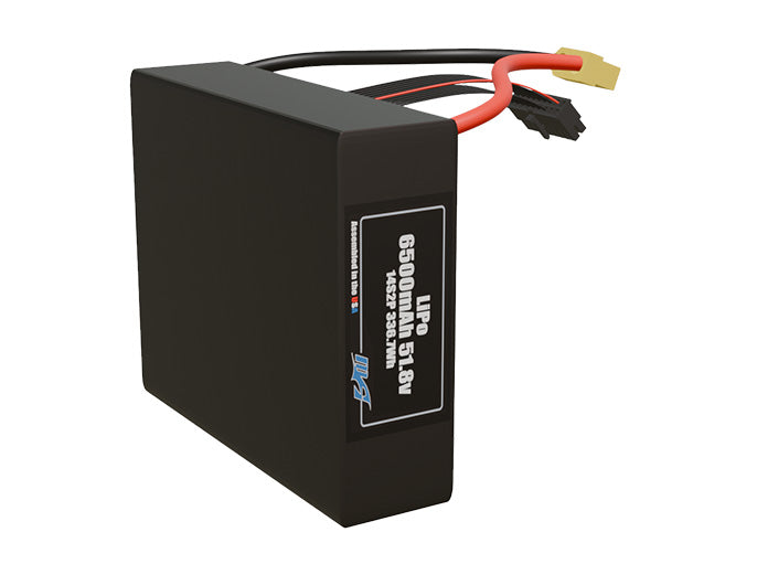 LiPo 6500mAh 14S2P 51.8v Battery Pack