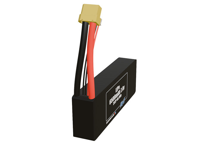 LiPo 6500mAh 2S2P 7.4v Battery Pack