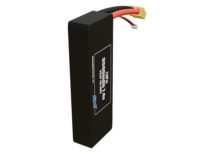 LiPo 6500mAh 2S2P 7.4v Battery Pack