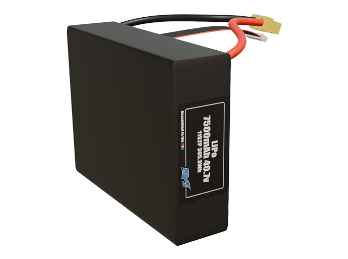 Graphene LiPo 7500mAh 11S2P 40.7v Battery Pack