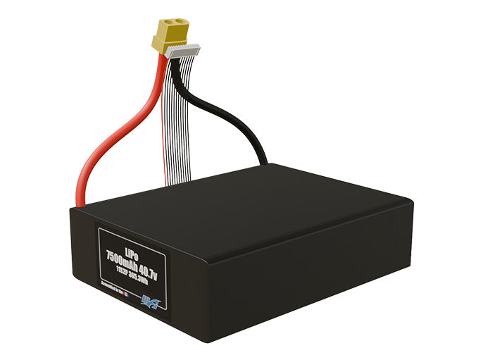 Graphene LiPo 7500mAh 11S2P 40.7v Battery Pack