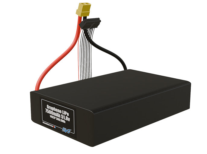 Graphene LiPo 7500mAh 14S2P 51.8v Battery Pack