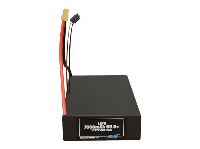 Graphene LiPo 7500mAh 15S2P 55.5v Battery Pack