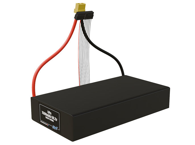 Graphene LiPo 7500mAh 16S2P 59.2v Battery Pack