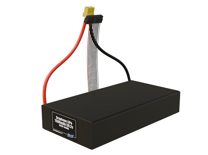 Graphene LiPo 7500mAh 16S2P 59.2v Battery Pack