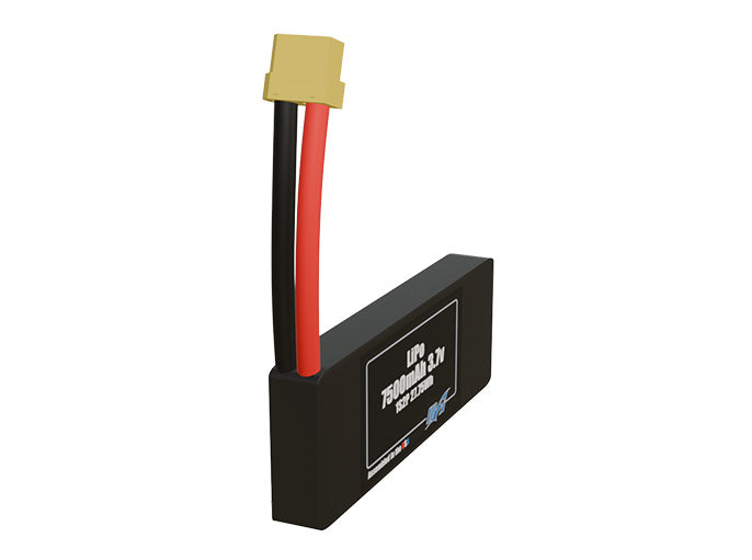 Graphene LiPo 7500mAh 1S2P 3.7v Battery Pack