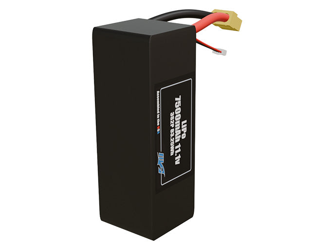 Graphene LiPo 7500mAh 3S2P 11.1v Battery Pack