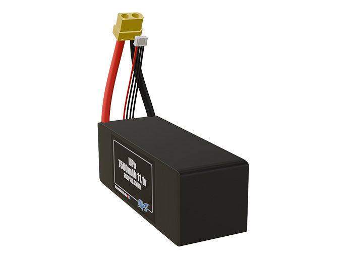 Graphene LiPo 7500mAh 3S2P 11.1v Battery Pack