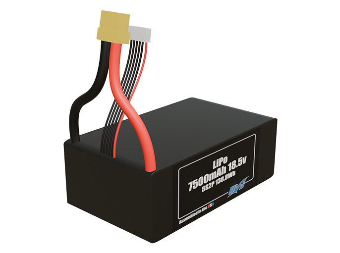 Graphene LiPo 7500mAh 5S2P 18.5v Battery Pack
