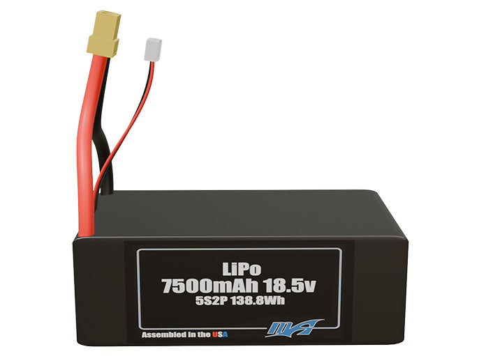 Graphene LiPo 7500mAh 5S2P 18.5v Battery Pack
