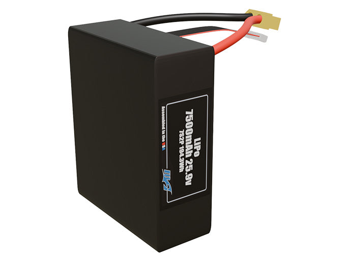 Graphene LiPo 7500mAh 7S2P 25.9v Battery Pack