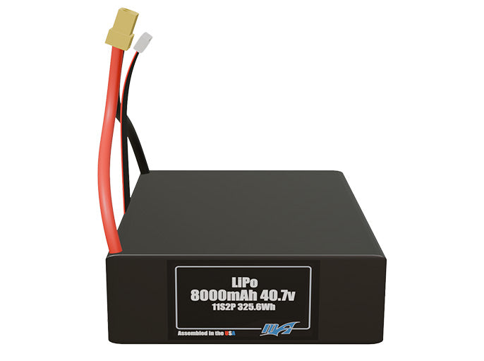 LiPo 8000mAh 11S2P 40.7v Battery Pack