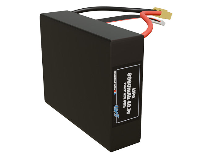 LiPo 8000mAh 11S2P 40.7v Battery Pack