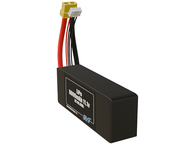 LiPo 8000mAh Lite 3S 11.1v Battery Pack