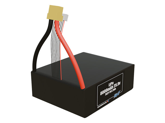 LiPo 8000mAh 7S2P 25.9v Battery Pack