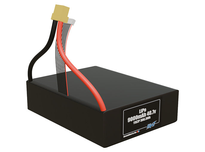 LiPo 9000mAh 11S2P 40.7v Battery Pack