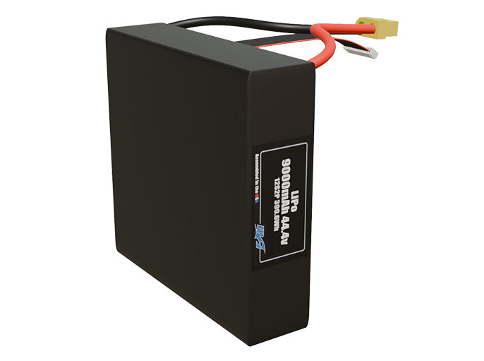 LiPo 9000mAh 12S2P 44.4v Battery Pack