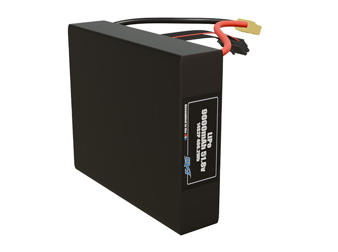 LiPo 9000mAh 14S2P 51.8v Battery Pack