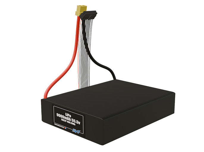 LiPo 9000mAh 15S2P 55.5v Battery Pack