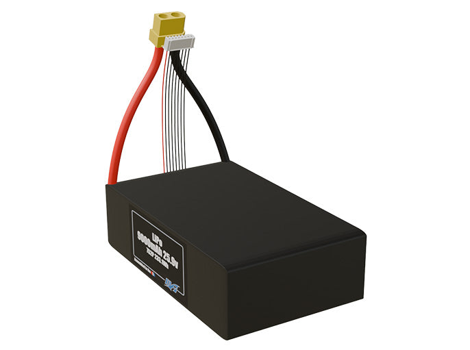 LiPo 9000mAh 7S2P 25.9v Battery Pack