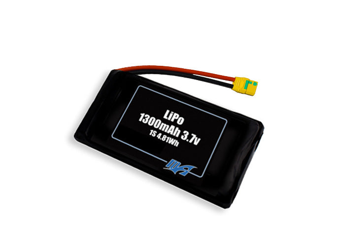 SUPR3MEページ　バッテリー1セット追加 LiPo 1300mAh 1S 3.7v Battery Pack – MaxAmps Lithium Batteries