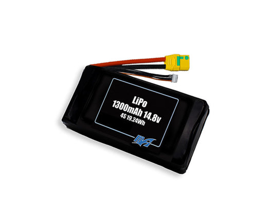 LiPo 1300mAh 4S 14.8v Battery Pack