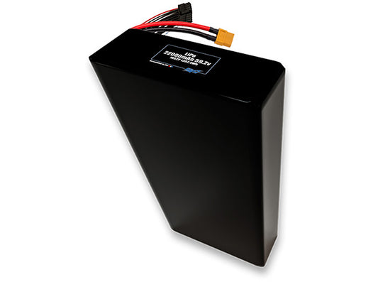 Compact 59.2-volt 22000mAh lithium-polymer battery, built for lightweight drone, UAV, and robotics projects.