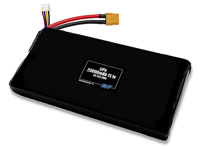 LI.I90 BMPA リチウムイオンバッテリー LiPo 23000mAh 3S 11.1v Battery Pack – MaxAmps Lithium Batteries