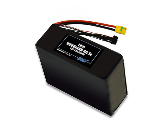 LiPo 2800mAh 13S 48.1v Battery Pack