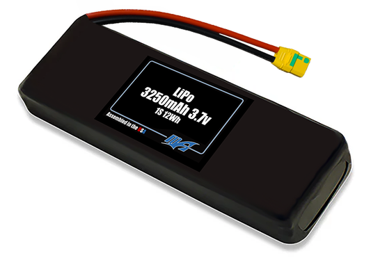 LiPo 3250mAh 1S 3.7v Battery Pack